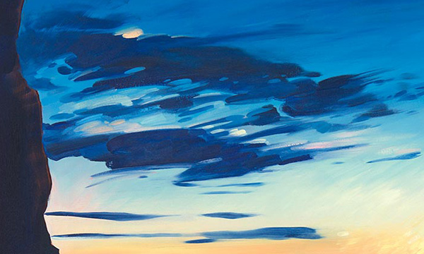 Clouds in the sky